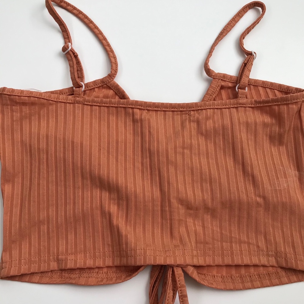 Drawstring Ruched Cami Top - Picture 2 of 5